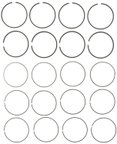 Mahle 41591CP Engine Piston Ring Set - view 2