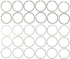 Mahle 41600CP Engine Piston Ring Set - view 2