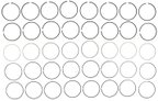 Mahle 41699 Engine Piston Ring Set - view 2