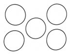 Mahle 72141 Engine Coolant Thermostat Seal - view 1