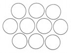 Mahle 72239 Engine Oil Filter Gasket - view 1