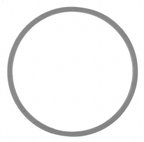 Mahle G27098 Air Cleaner Mounting Gasket - view 1