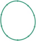 Mahle G31974 Fuel Injection Throttle Body Mounting Gasket - view 2