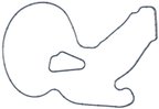 Mahle GS33587 Engine Water Pump Gasket - view 1