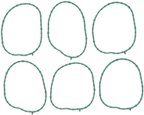 Mahle MS19382 Fuel Injection Plenum Gasket Set - view 2