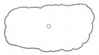 Mahle OS32230 Engine Oil Pan Gasket Set - view 1