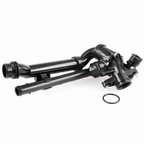 Vemo V30-99-0208 Engine Coolant Thermostat Housing - view 1