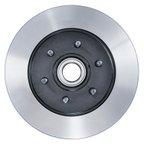 Wagner Brake BD126116E Disc Brake Rotor and Hub Assembly - Front - view 1