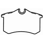 Wagner Brake PD1017 Disc Brake Pad Set - Rear - view 2