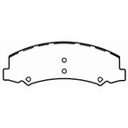 Wagner Brake QC1159 Disc Brake Pad Set - Front - view 2
