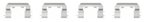 Wagner Brake QC1444 Disc Brake Pad Set - Front - view 2