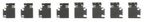 Wagner Brake QC1456 Disc Brake Pad Set - Rear - view 2