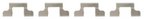 Wagner Brake QC1465 Disc Brake Pad Set - Rear - view 2