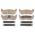 Wagner Brake QC711 Disc Brake Pad Set - Rear - view 2