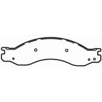 Wagner Brake SX1064 Disc Brake Pad Set - Rear - view 2