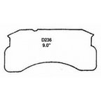 Wagner Brake SX236 Disc Brake Pad Set - Front - view 2
