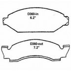 Wagner Brake SX360 Disc Brake Pad Set - Front - view 2