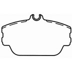 Wagner Brake SX598 Disc Brake Pad Set - Front - view 2