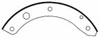 Wagner Brake Z141 Drum Brake Shoe - Front or Rear - view 3