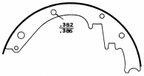 Wagner Brake Z161 Drum Brake Shoe - Front or Rear - view 3