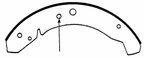 Wagner Brake Z315 Drum Brake Shoe - Rear - view 2