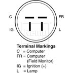 Remy 14825 Alternator - view 5