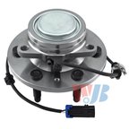 InMotion WA515071 Wheel Bearing and Hub Assembly - Front - view 1