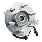 InMotion WA515158 Wheel Bearing and Hub Assembly - Front - view 3