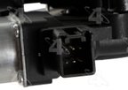 ACI 389616 Power Window Motor and Regulator Assembly - Front Left - view 3