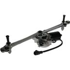 WAI WPM10013L Wiper Motor and Linkage Assembly - Front - view 4