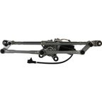 WAI WPM10013L Wiper Motor and Linkage Assembly - Front - view 2