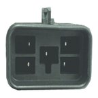 WAI WPM1004 Wiper Motor - Front - view 1