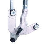 WAI WPM1074L Wiper Motor and Linkage Assembly - Front - view 4