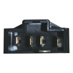 WAI WPM388 Wiper Motor - Front - view 1