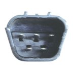 WAI WPM4034 Wiper Motor - Front - view 1