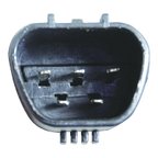 WAI WPM4053 Wiper Motor - Front - view 1