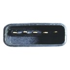 WAI WPM8516 Wiper Motor - Front - view 1