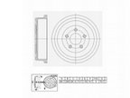 Perfect Stop 666350 Brake Drum - Rear - view 6