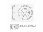 Perfect Stop 666424 Brake Drum - Rear - view 6