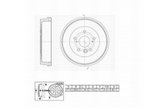 Perfect Stop 666451 Brake Drum - Rear - view 6