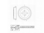 Perfect Stop 666629 Brake Drum - Rear - view 6