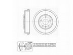 Perfect Stop 666753 Brake Drum - Rear - view 6