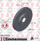 Zimmermann 150.2978.20 Disc Brake Rotor - Front Right - view 2