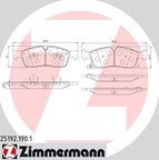 Zimmermann 25192.190.1 Disc Brake Pad Set - Front - view 3
