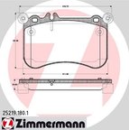 Zimmermann 25219.180.1 Disc Brake Pad Set - Front - view 3