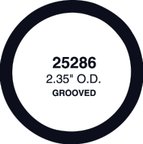 Gates 33661 Engine Coolant Thermostat Seal - view 1