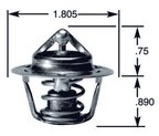 Gates 33849 Engine Coolant Thermostat - view 4