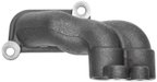 Gates CO34854 Engine Coolant Hose Flange - view 3