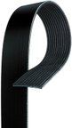 Gates K120720 Serpentine Belt - Alternator and Water Pump - view 1