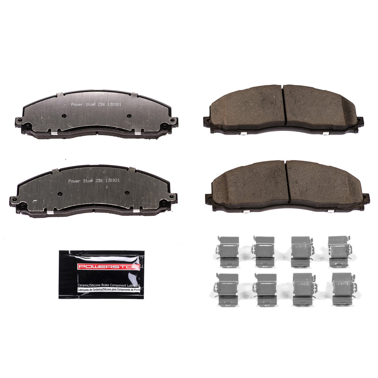 PowerStop Z36-1680 Disc Brake Pad Set - Front - PartCatalog